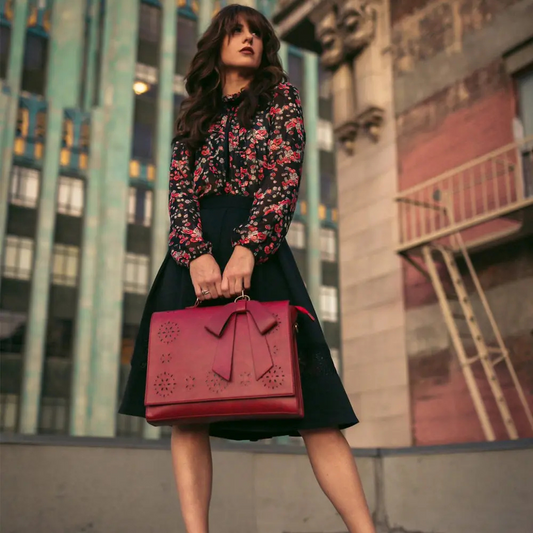 Elegant Sløyfe Veske