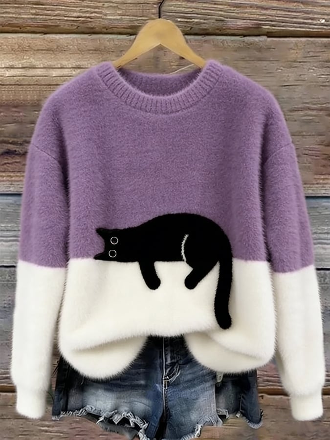 Luna | Damegenser med kattemotiv