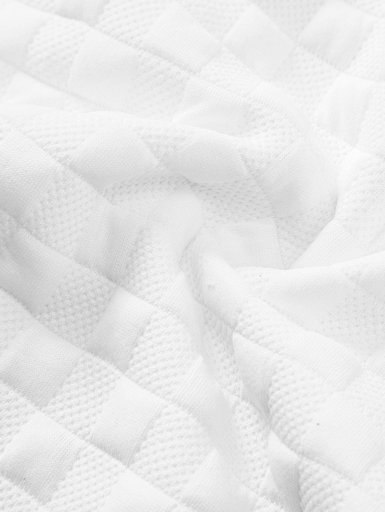 Dameskjorte med krage i sjakkbrettmønster og Jacquardshorts i sjakkbrettmønster