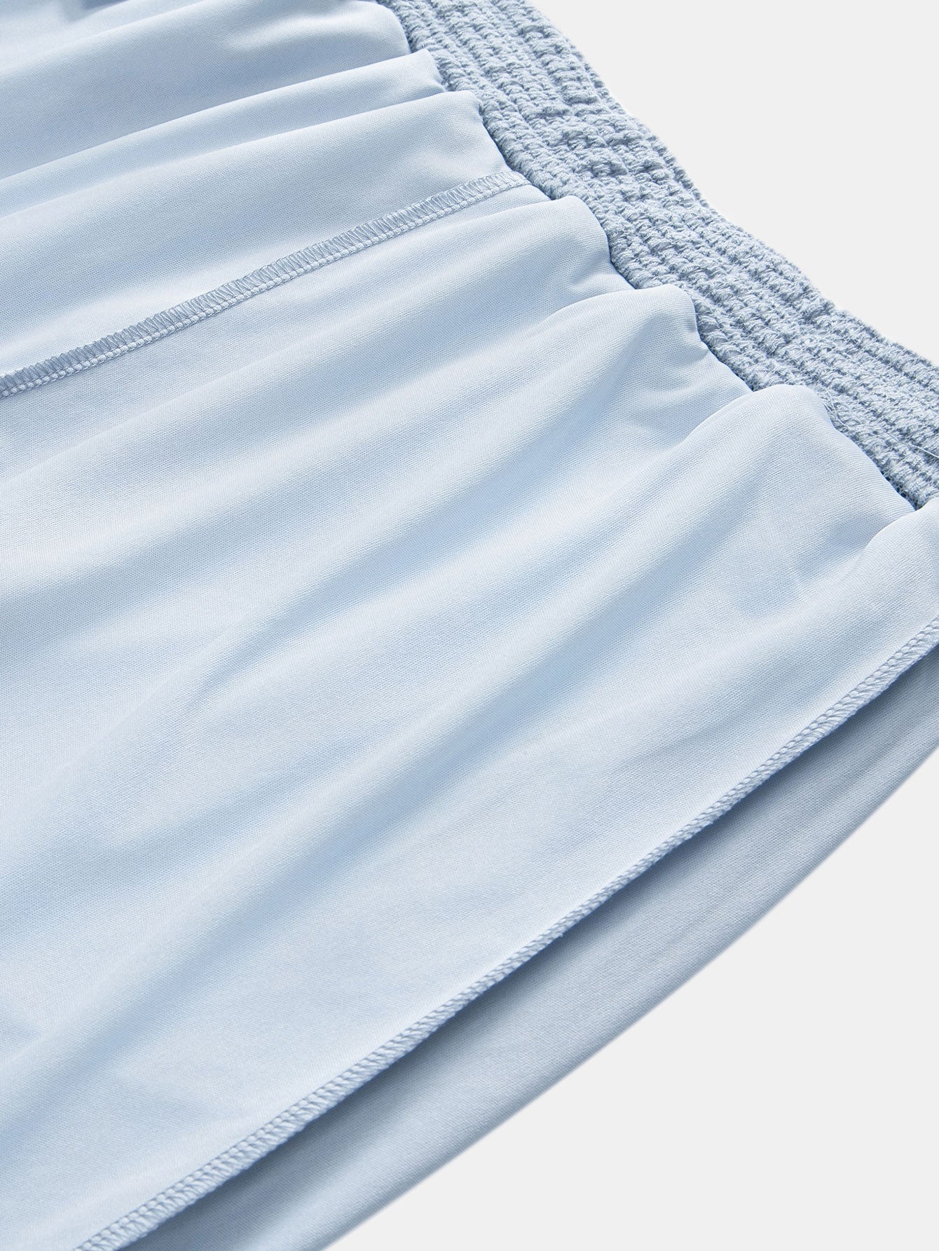 Vaffeltekstur Cubansk skjorte og shorts