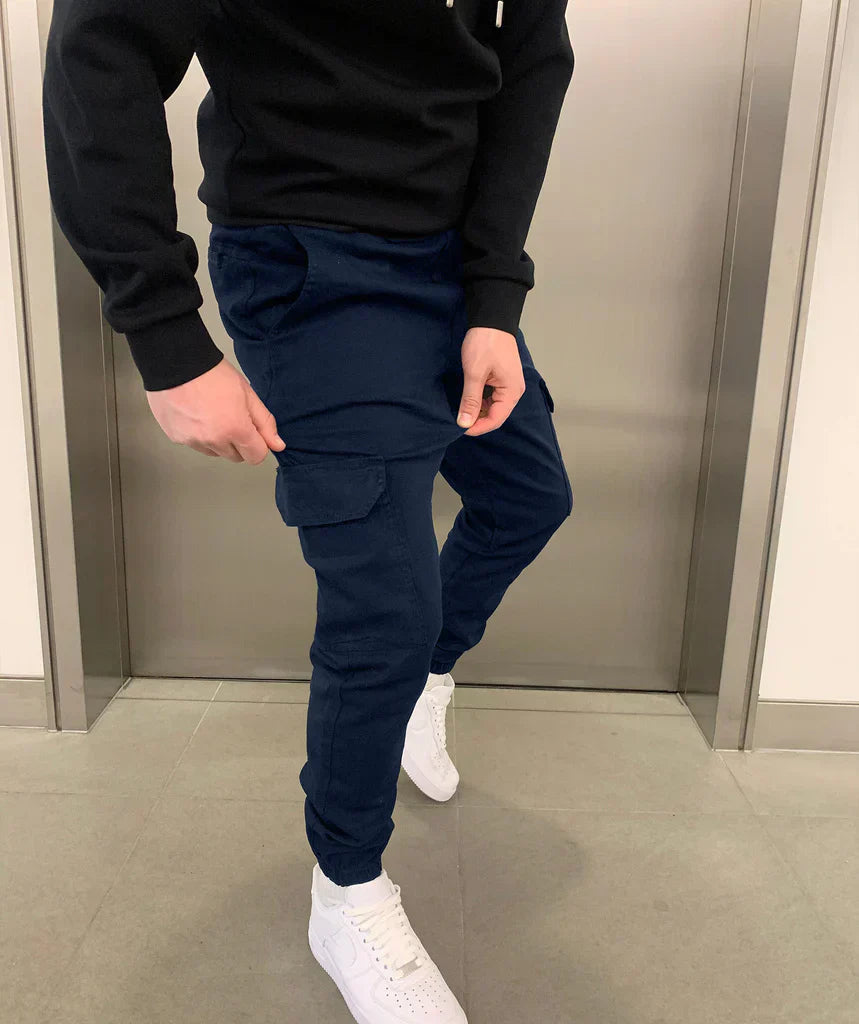 DAVIDE | Cargo joggebukse for herrer