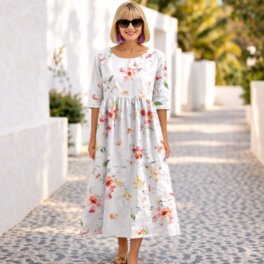 Mary | Sommerblomsterkjole