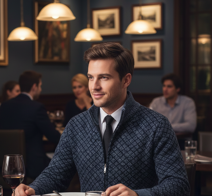 Oliver | Luksuriøs casual cardigan