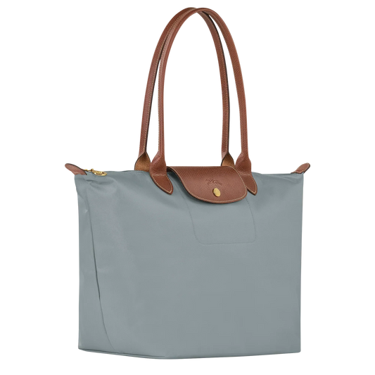 Longchamp - Stor Le Pliage toteveske, Stål