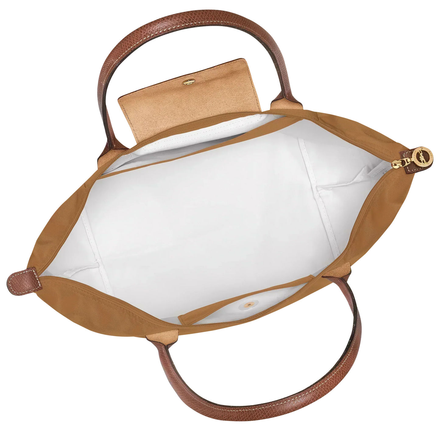 Longchamp - Stor Le Pliage Tote, rådyrbrun