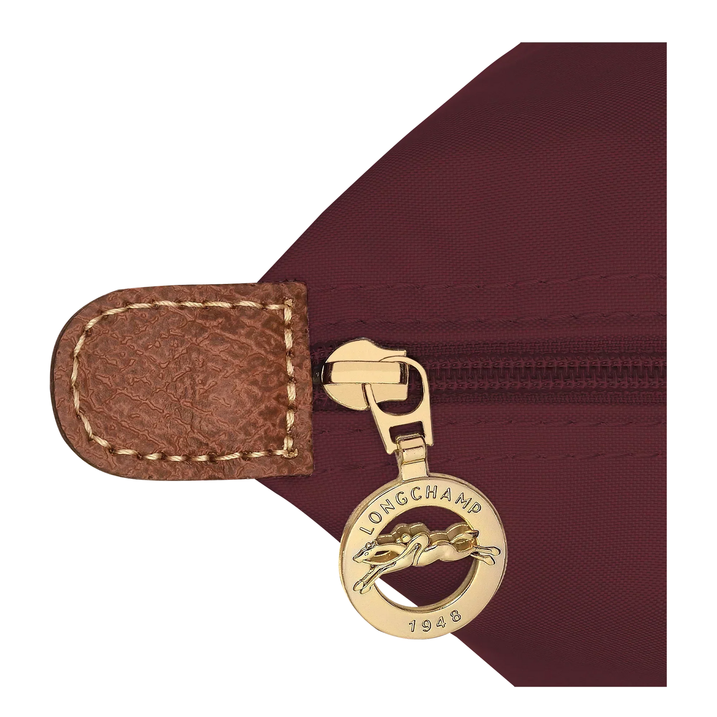 Longchamp - Stor Le Pliage Veske, burgunder