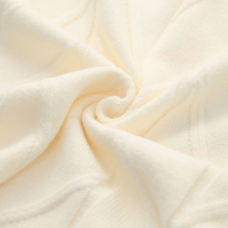 Hjerte Brodert Strikket Cardigan