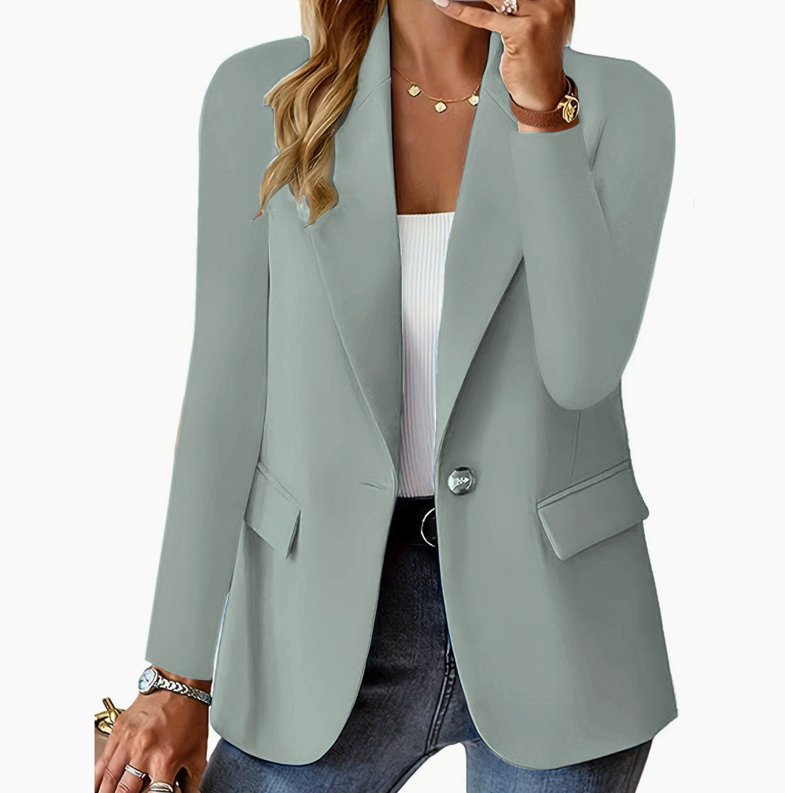 EMMA | Casual Blazer med Knapper