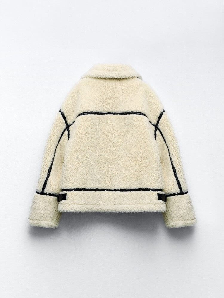 ScandiWear - Vinter Fleece Teddy Jakke