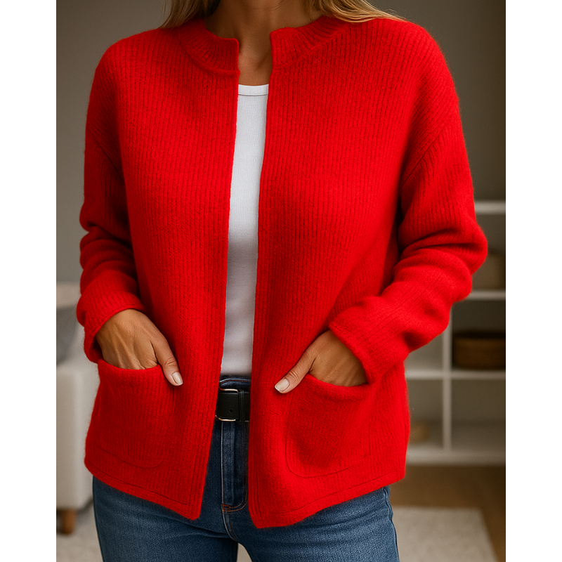 Sandra | Komfortabel Avslappet Cardigan