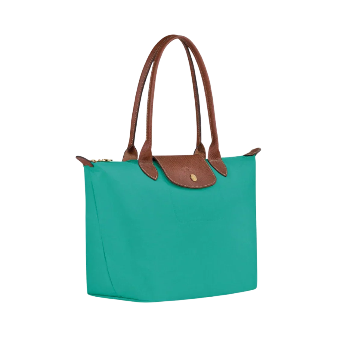 Longchamp - Stor Le Pliage Tote, turkis