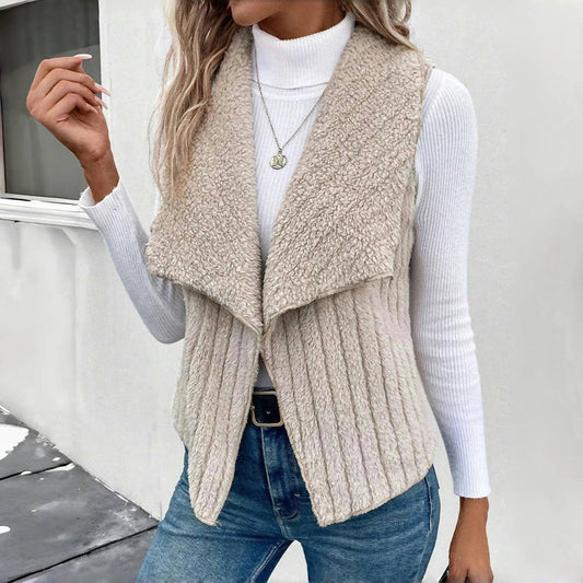 Ensfarget Uformelt Cardigan