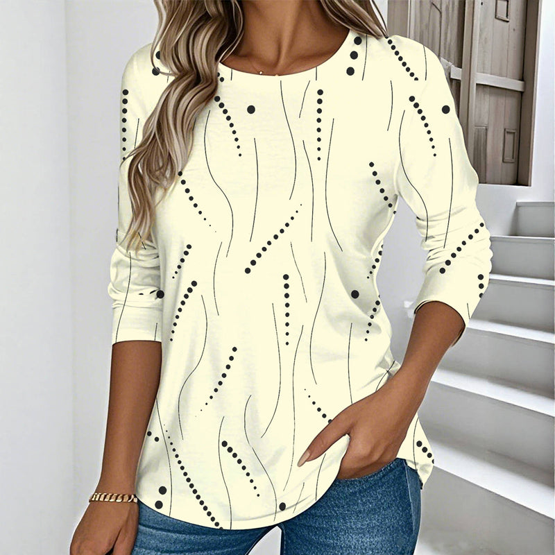 Vintage Uformell T-Skjorte