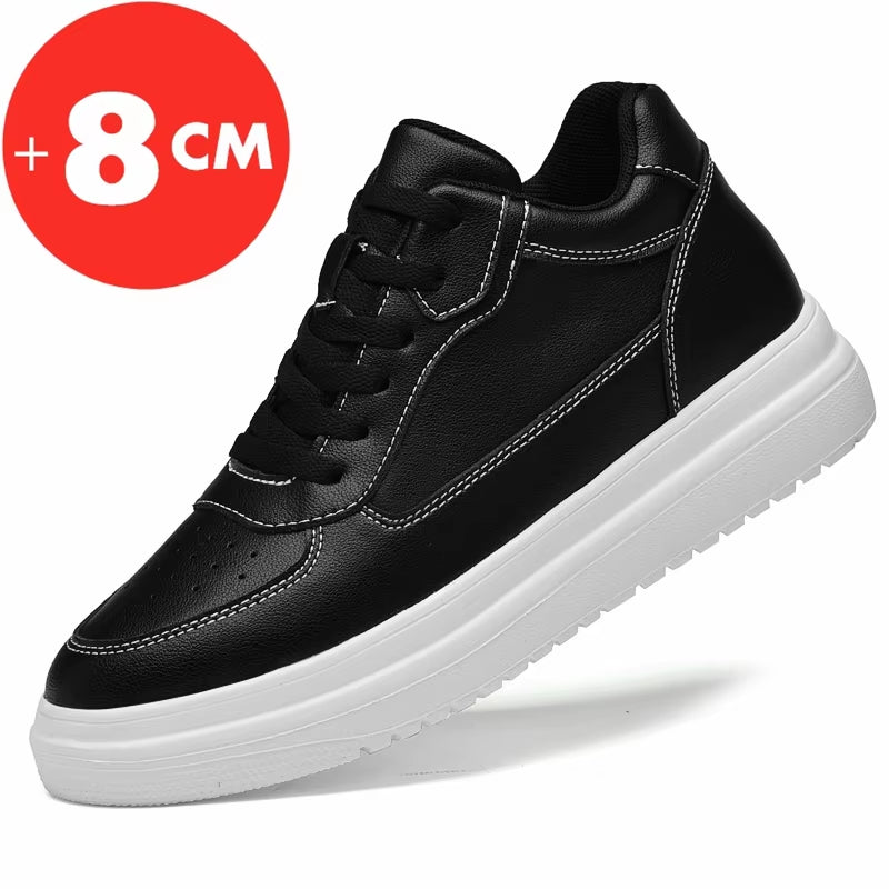 Høye Sneakers for Menn – Øk Høyden med 8 cm | Komfort & Stil | Str. 36–44