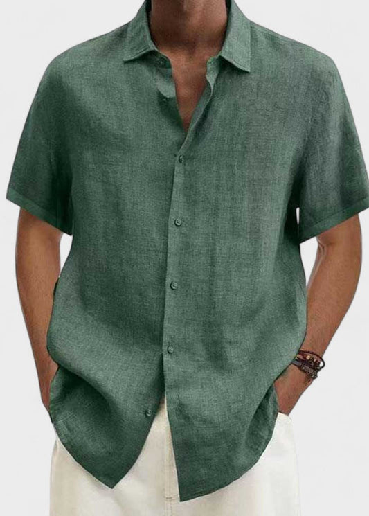 Lukas | Klassisk sommerskjorte i lin