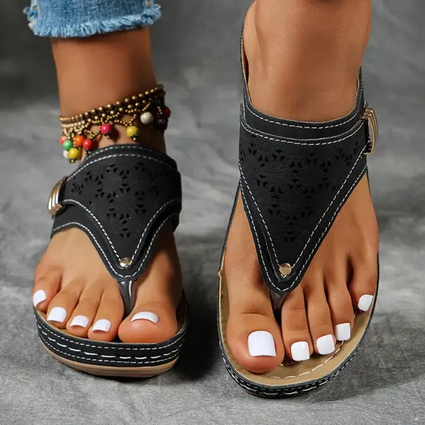 Mila | Fargerike komfortable sandaler