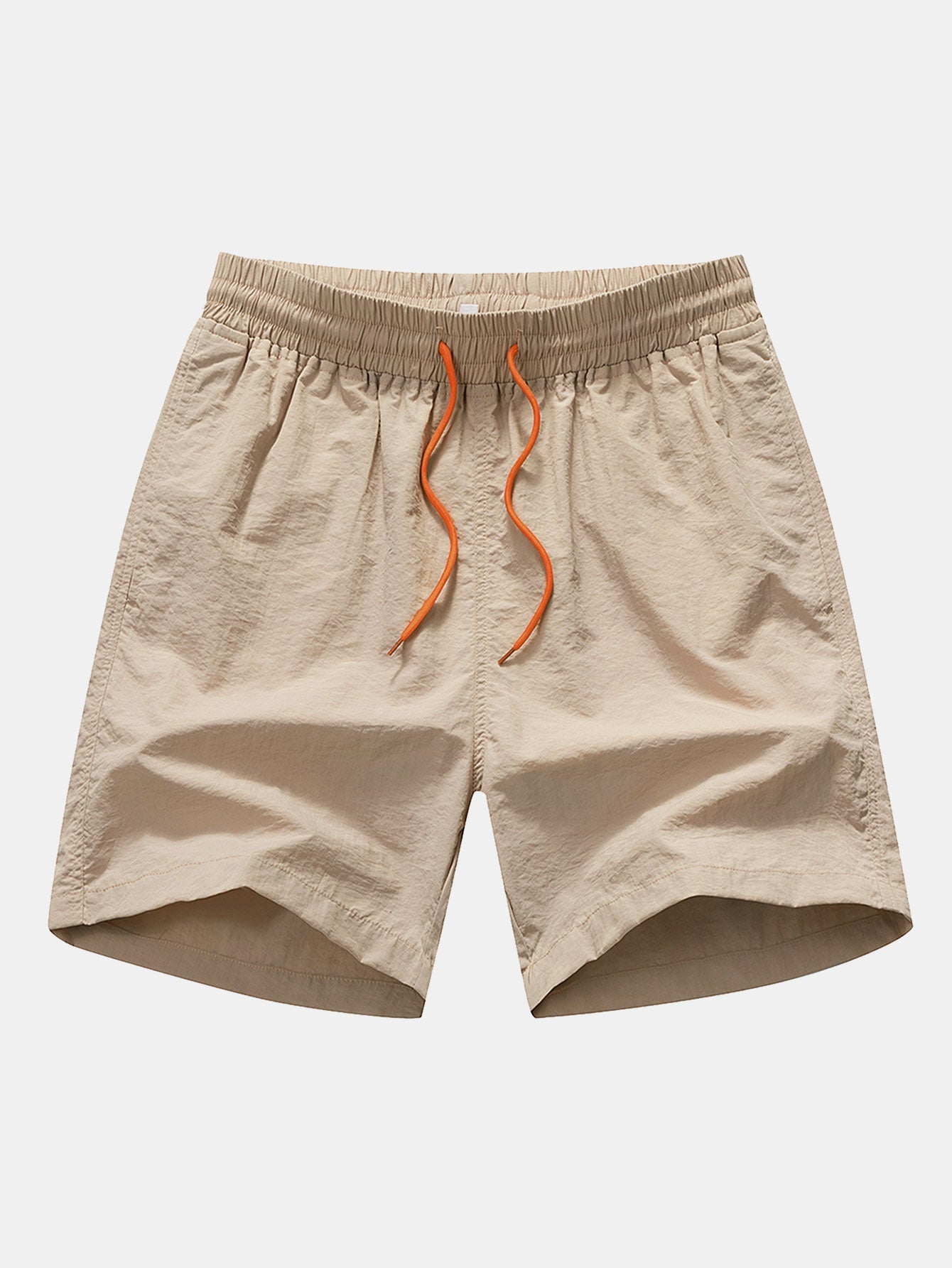 Palmeprint skjorte med knapper og badeshorts