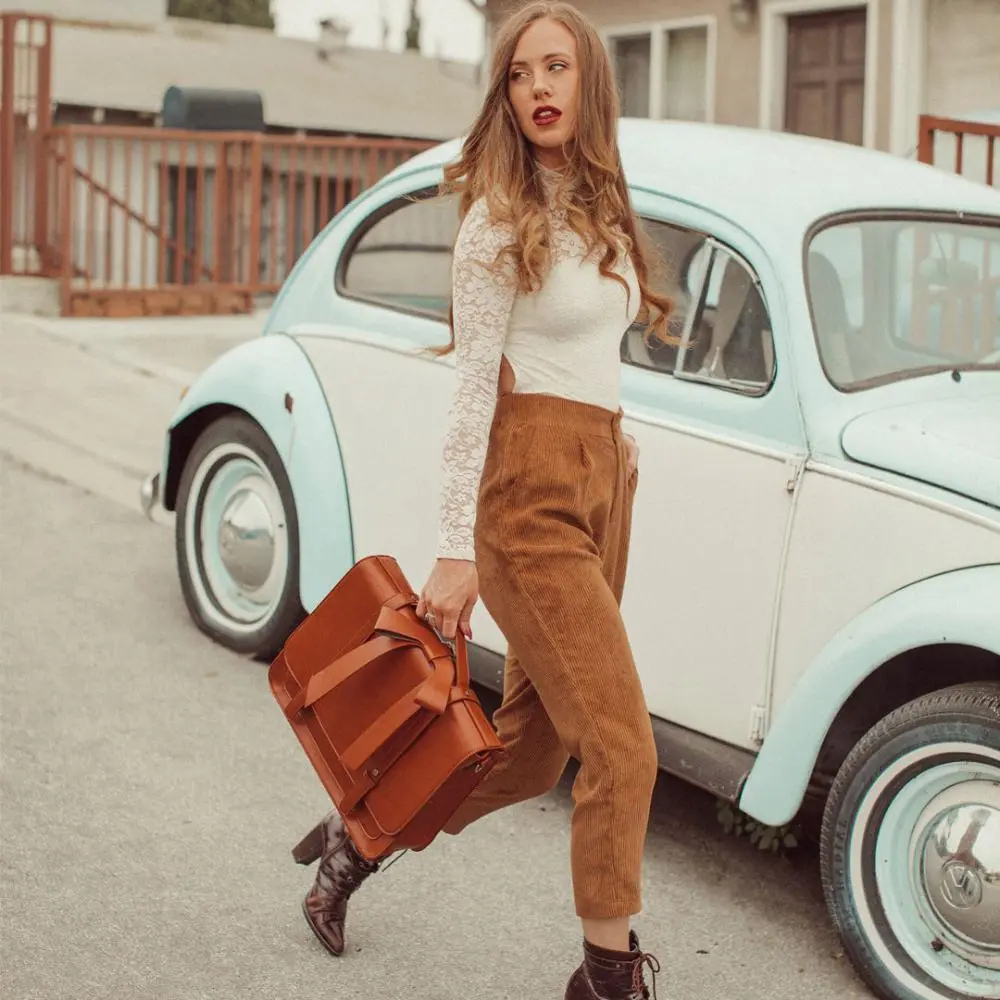 Vintage Bue-veske