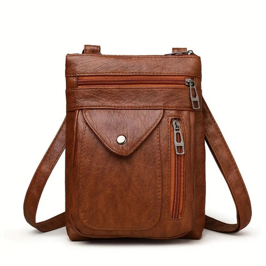 Mini vintage crossbody-veske