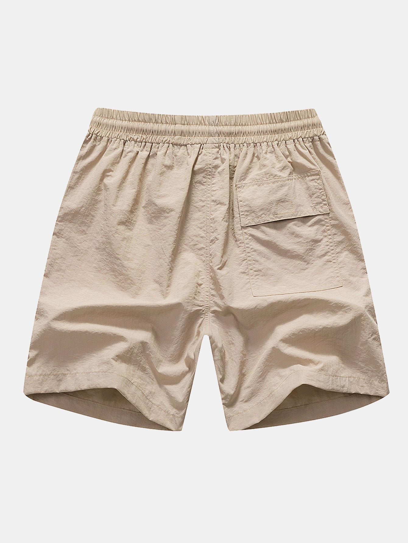 Palmeprint skjorte med knapper og badeshorts