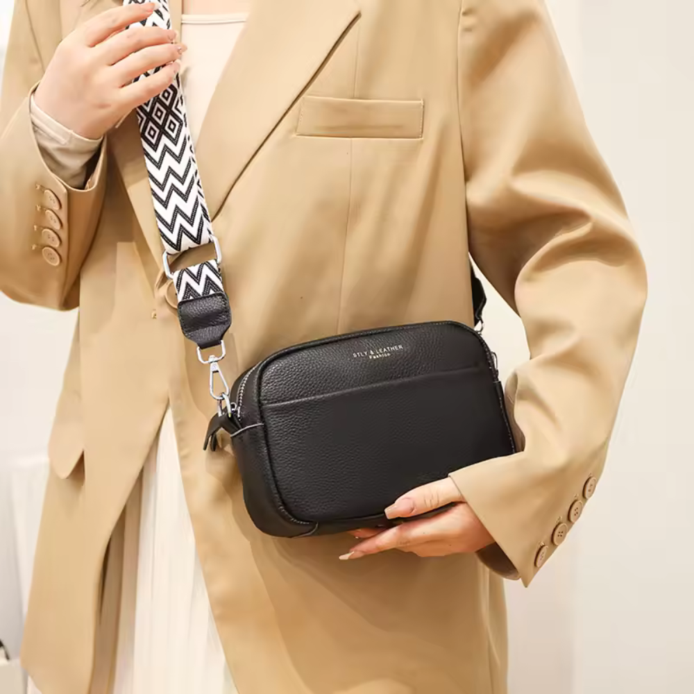 Elegant Crossbody-veske med Nobelt Design