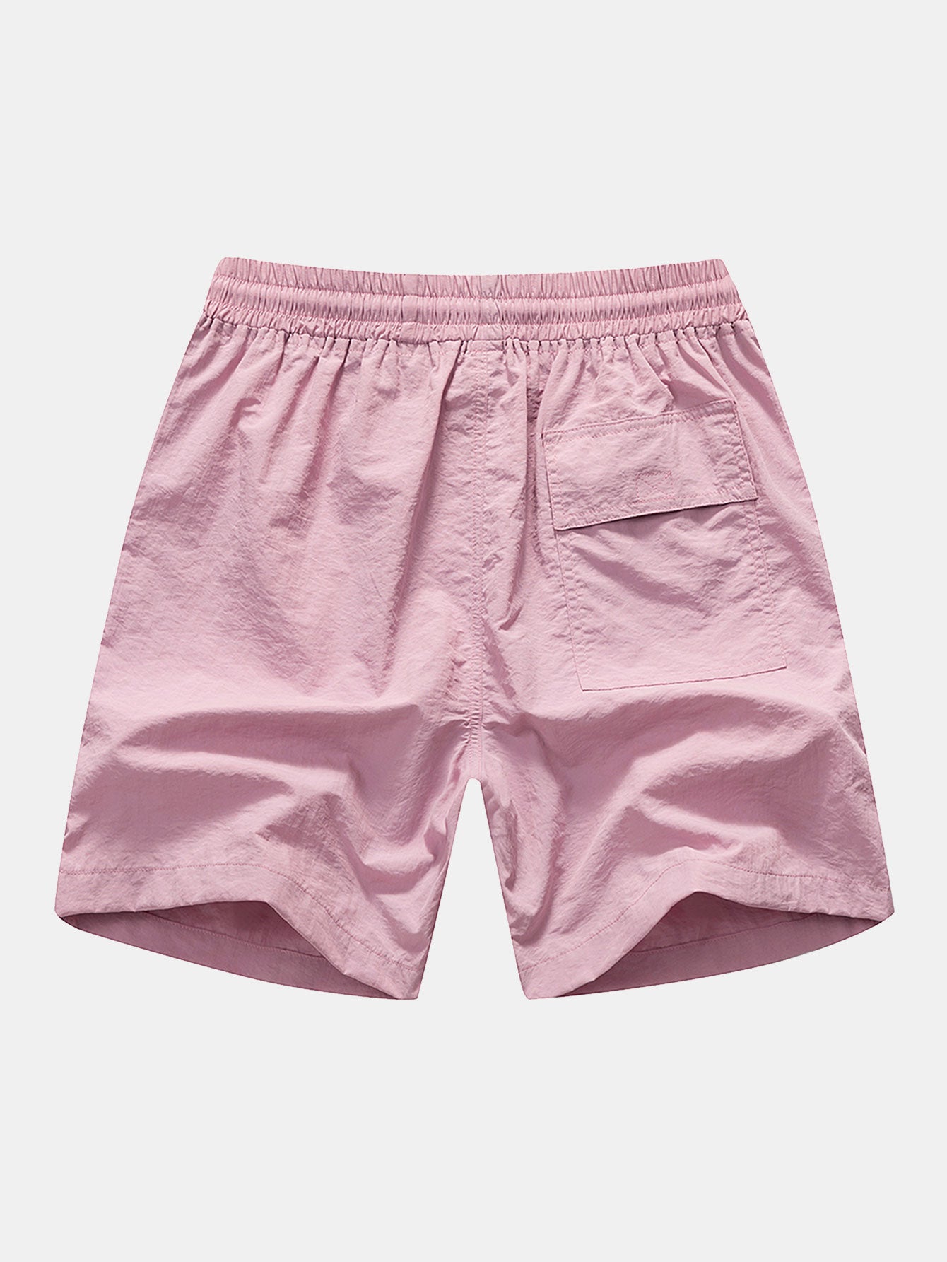 Palmeprint skjorte med knapper og badeshorts