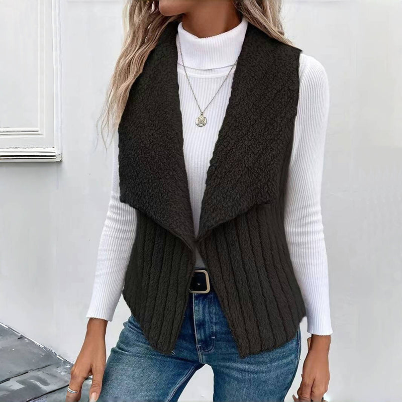 Ensfarget Uformelt Cardigan