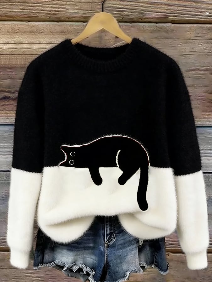 Luna | Damegenser med kattemotiv