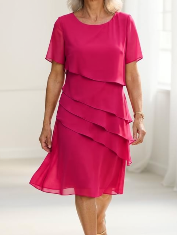 Juliette – Kjole med flytende eleganse og volanger