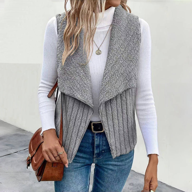 Ensfarget Uformelt Cardigan