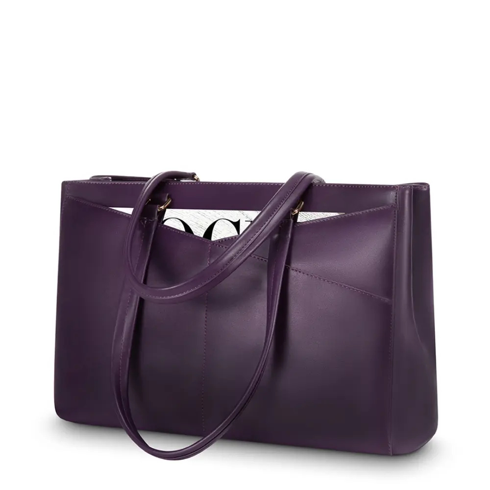 Elegant Lilla Laptop-veske