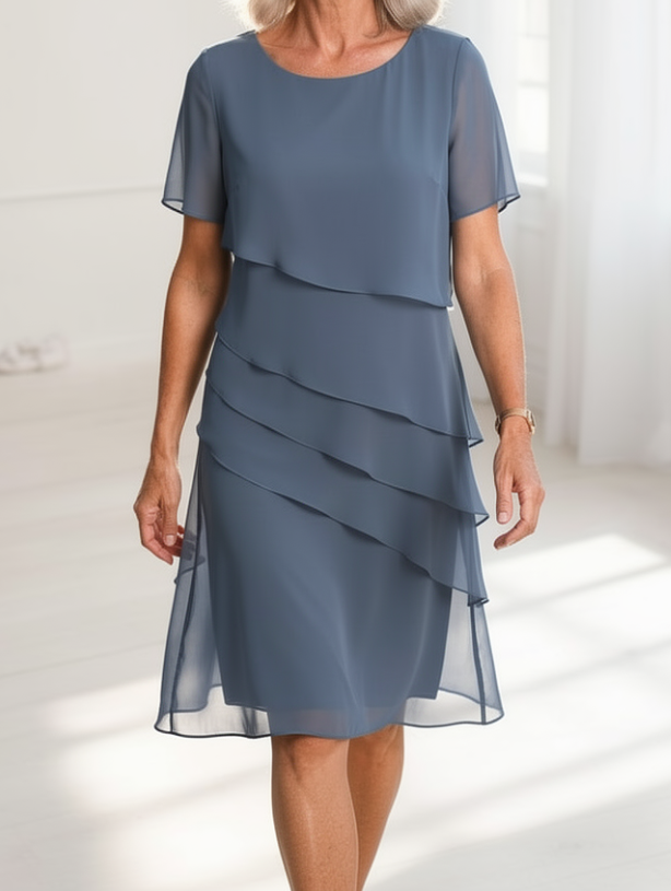 Juliette – Kjole med flytende eleganse og volanger