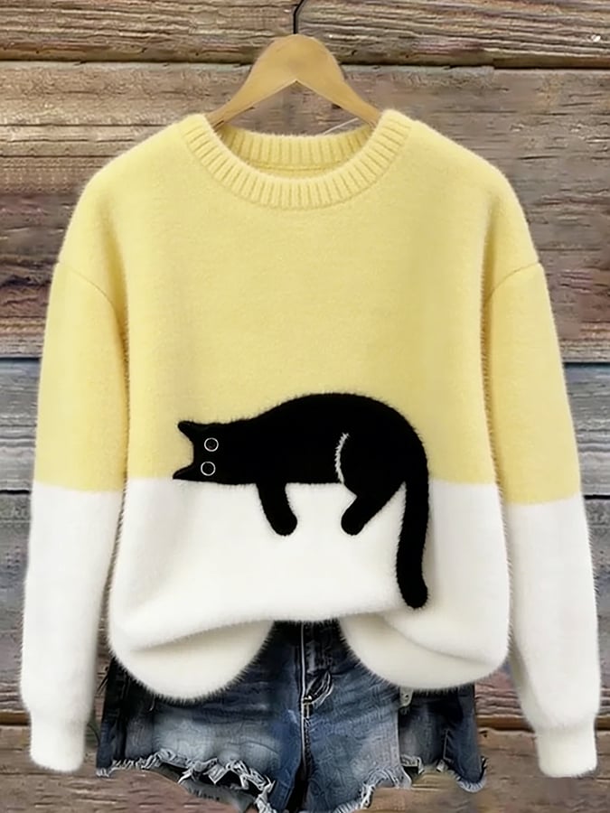Luna | Damegenser med kattemotiv