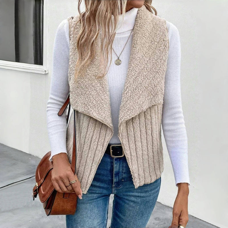 Ensfarget Uformelt Cardigan