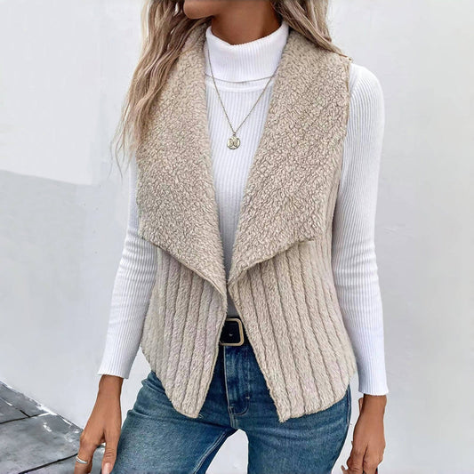 Ensfarget Uformelt Cardigan
