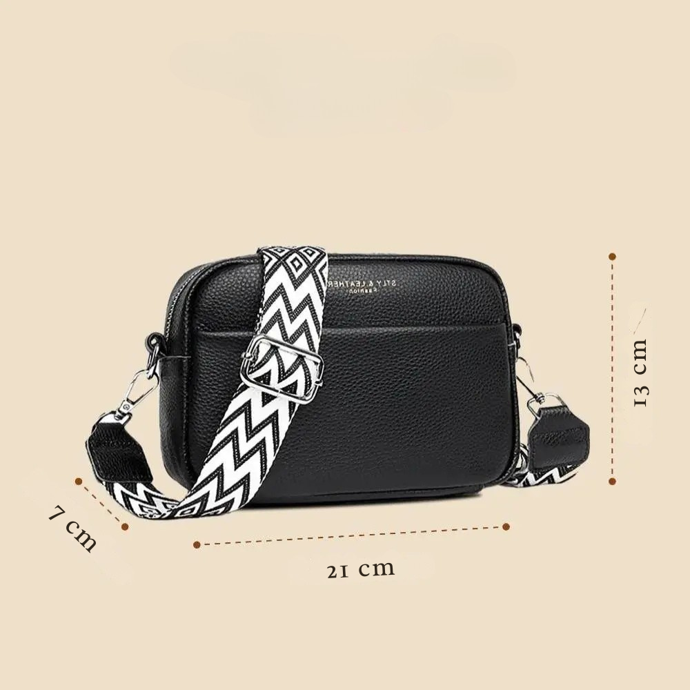 Elegant Crossbody-veske med Nobelt Design