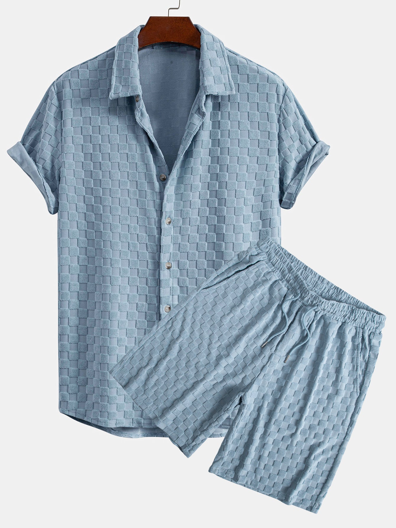 Damask Håndkle Skjorte og Shorts