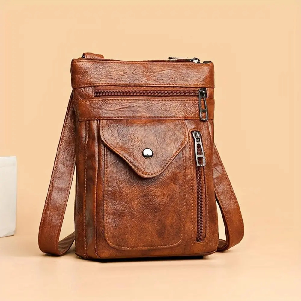 Mini vintage crossbody-veske