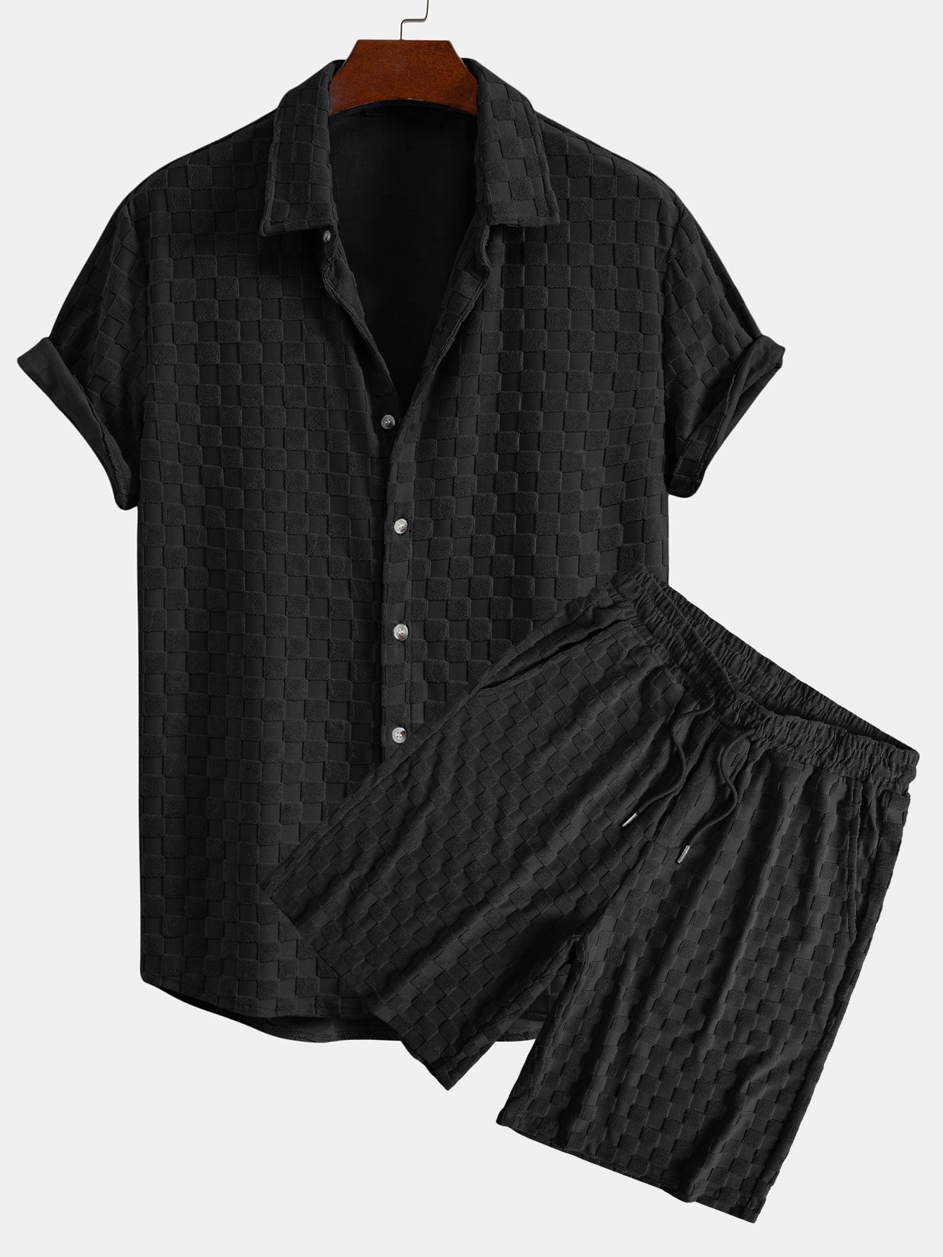 Damask Håndkle Skjorte og Shorts