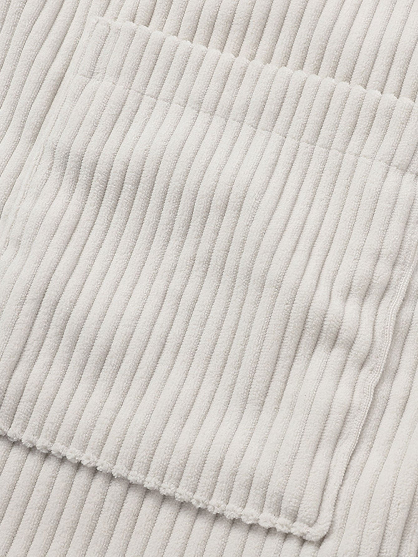 Relaxed passform corduroy-skjorte med knapper