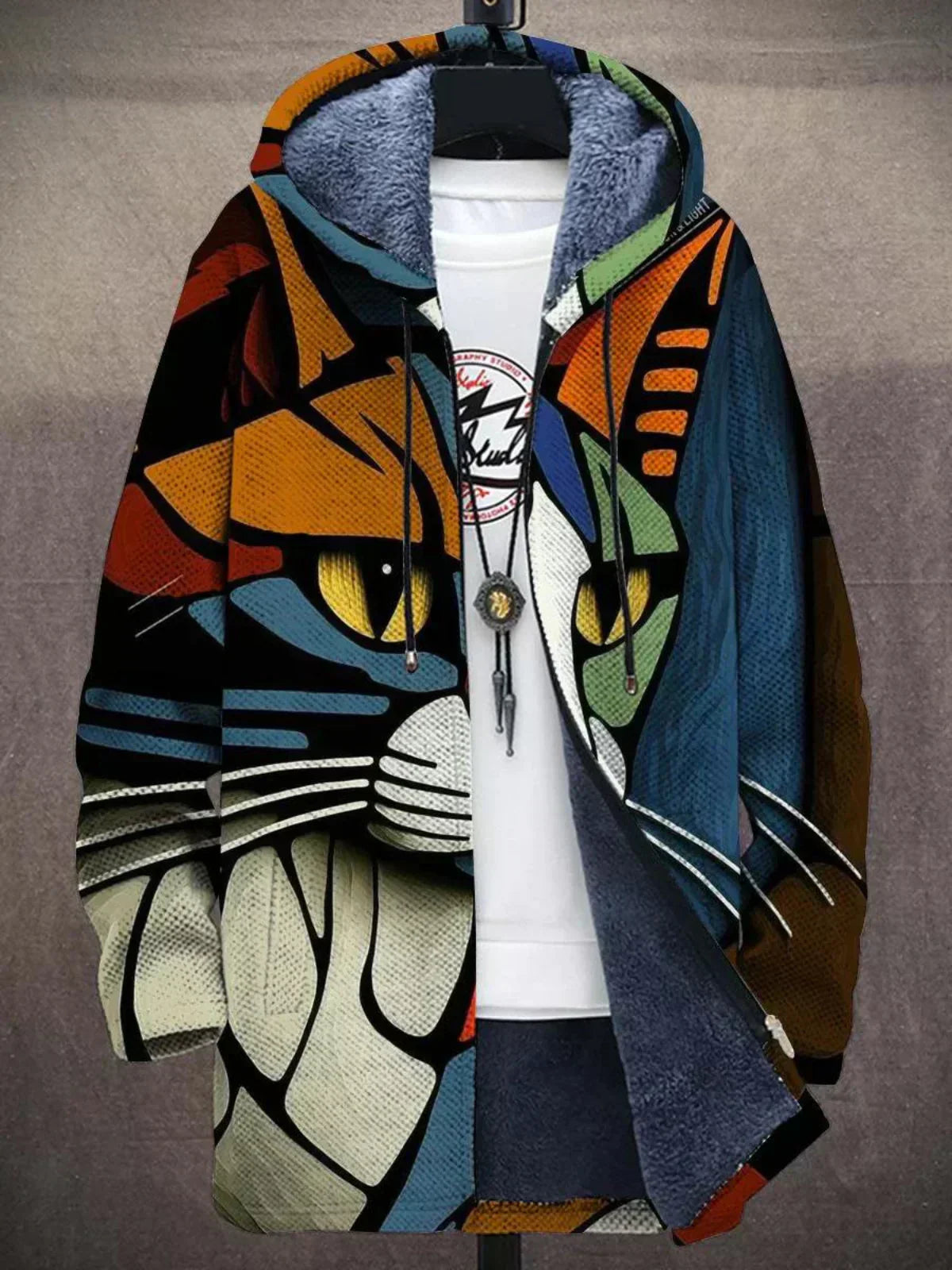 ScandiWear | Luksuriøs cardigan inspirert av kunst