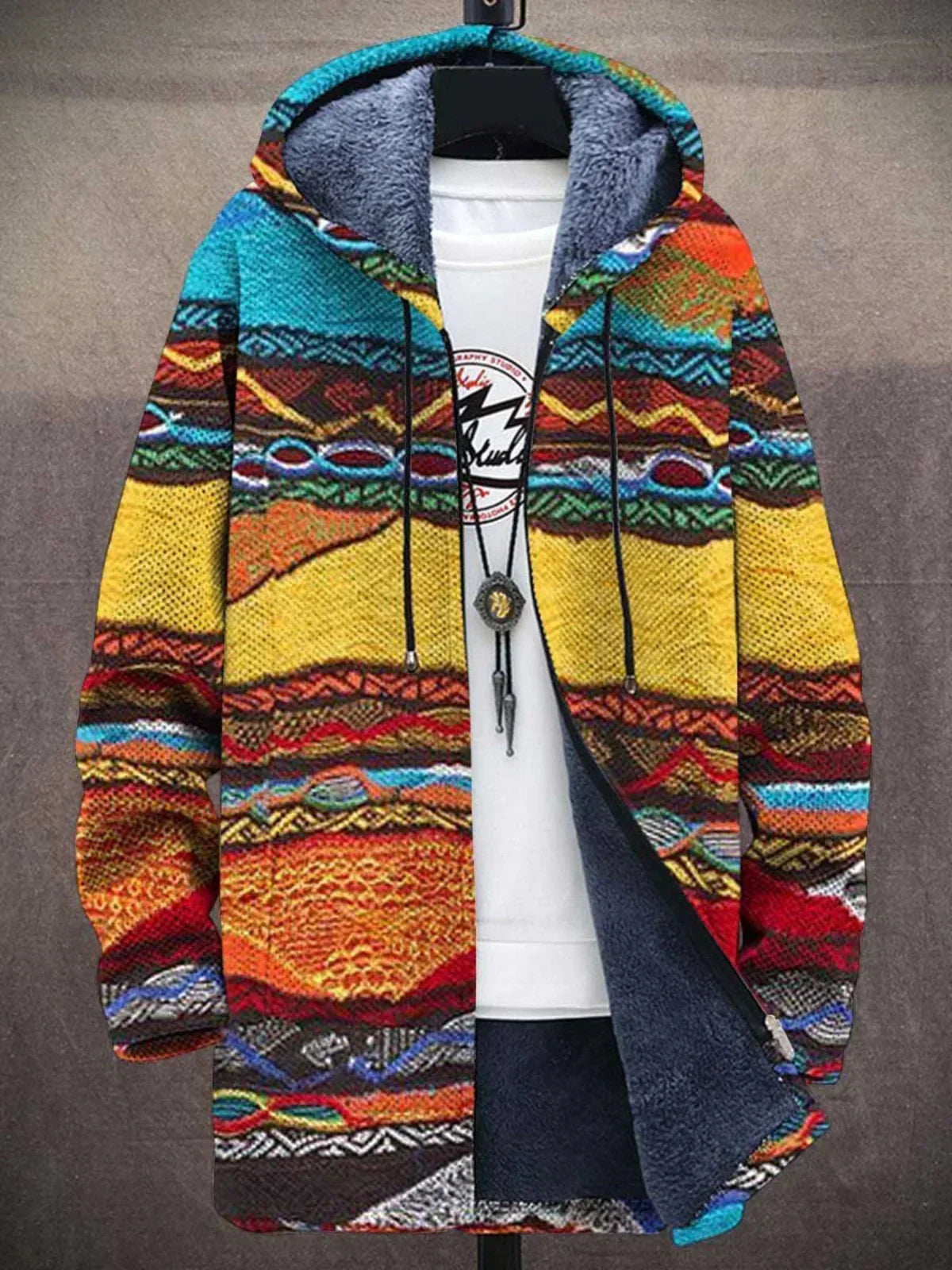 ScandiWear | Luksuriøs cardigan inspirert av kunst