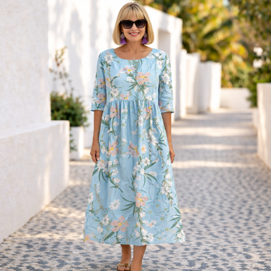 Mary | Sommerblomsterkjole