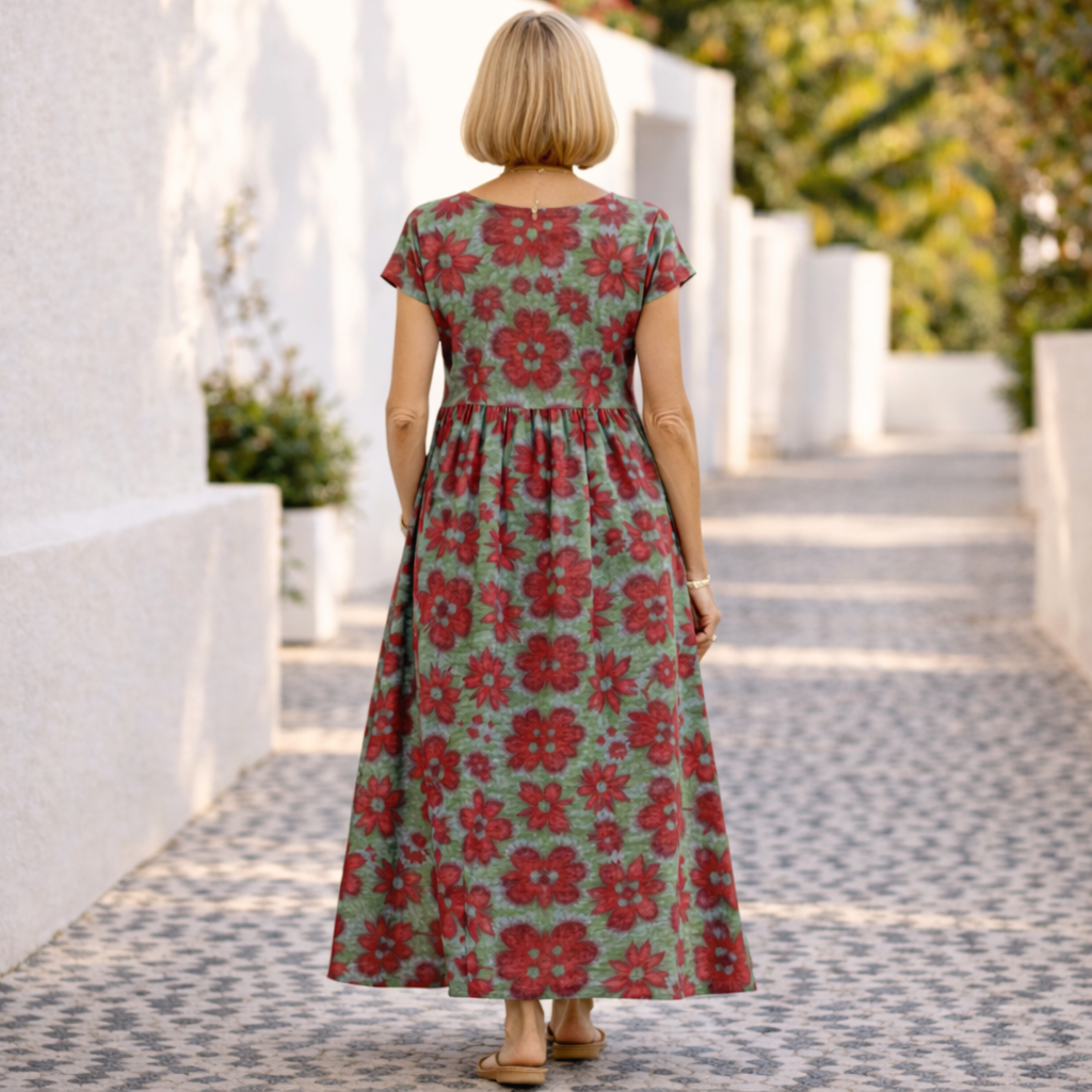 Valencia | Stilig blomsterkjole