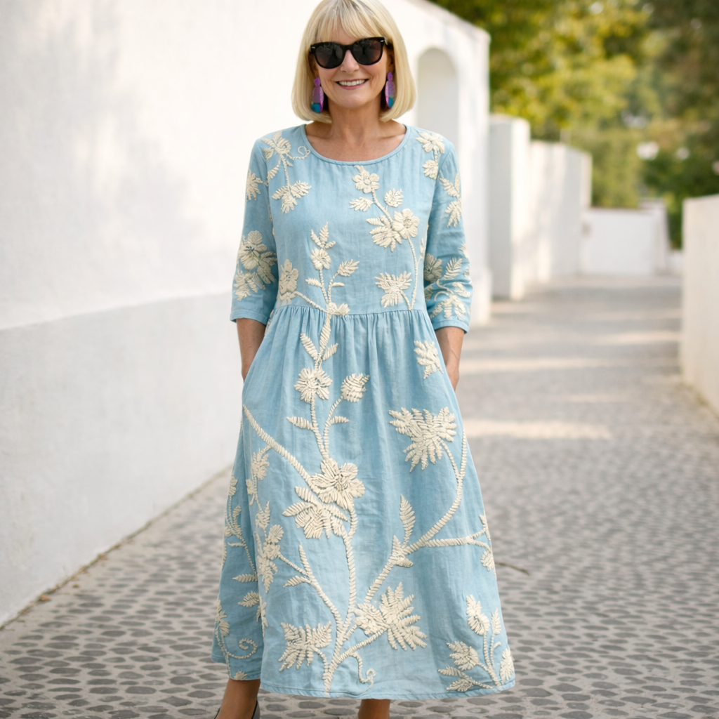 Nelly | Maxi-kjole - blomstermønster