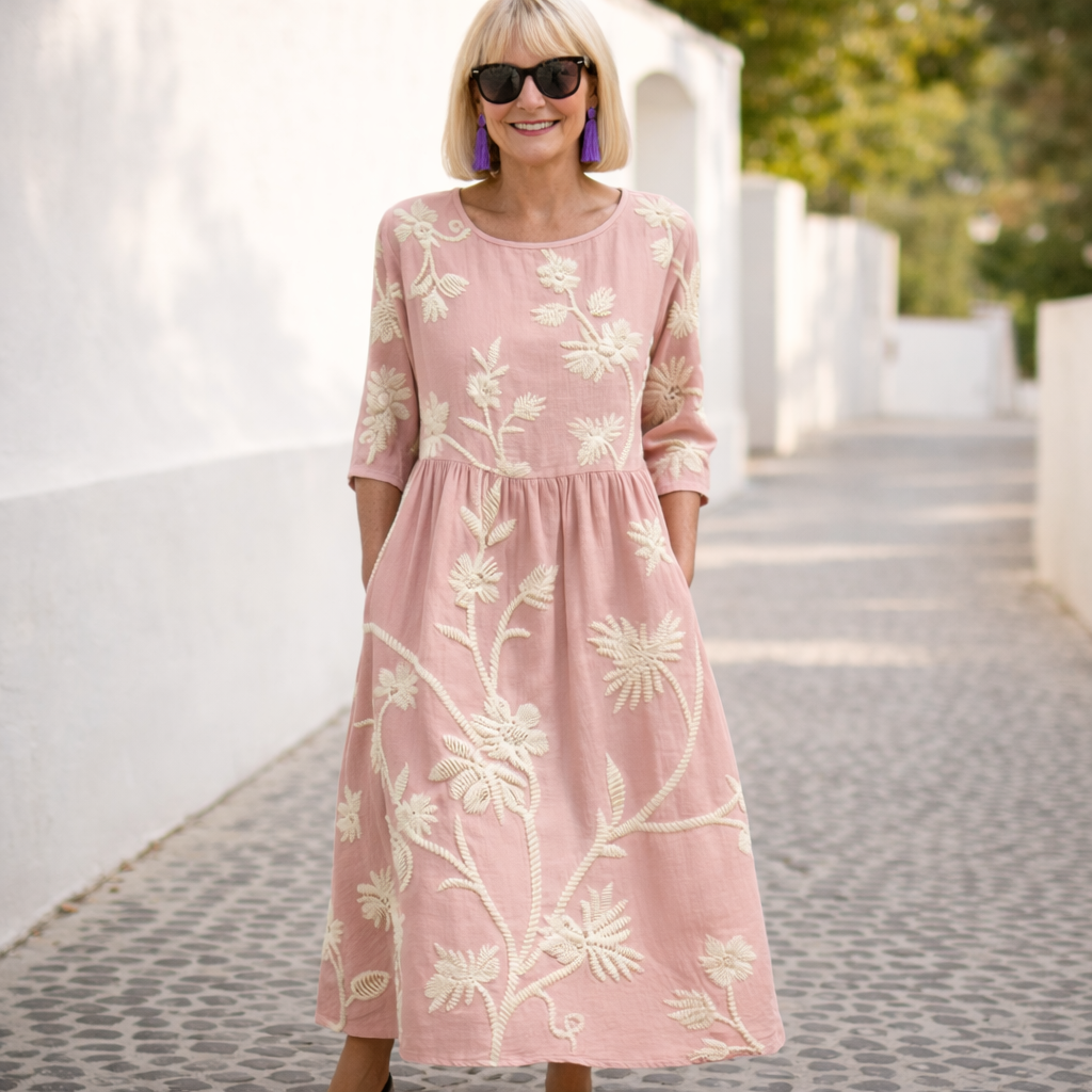 Nelly | Maxi-kjole - blomstermønster