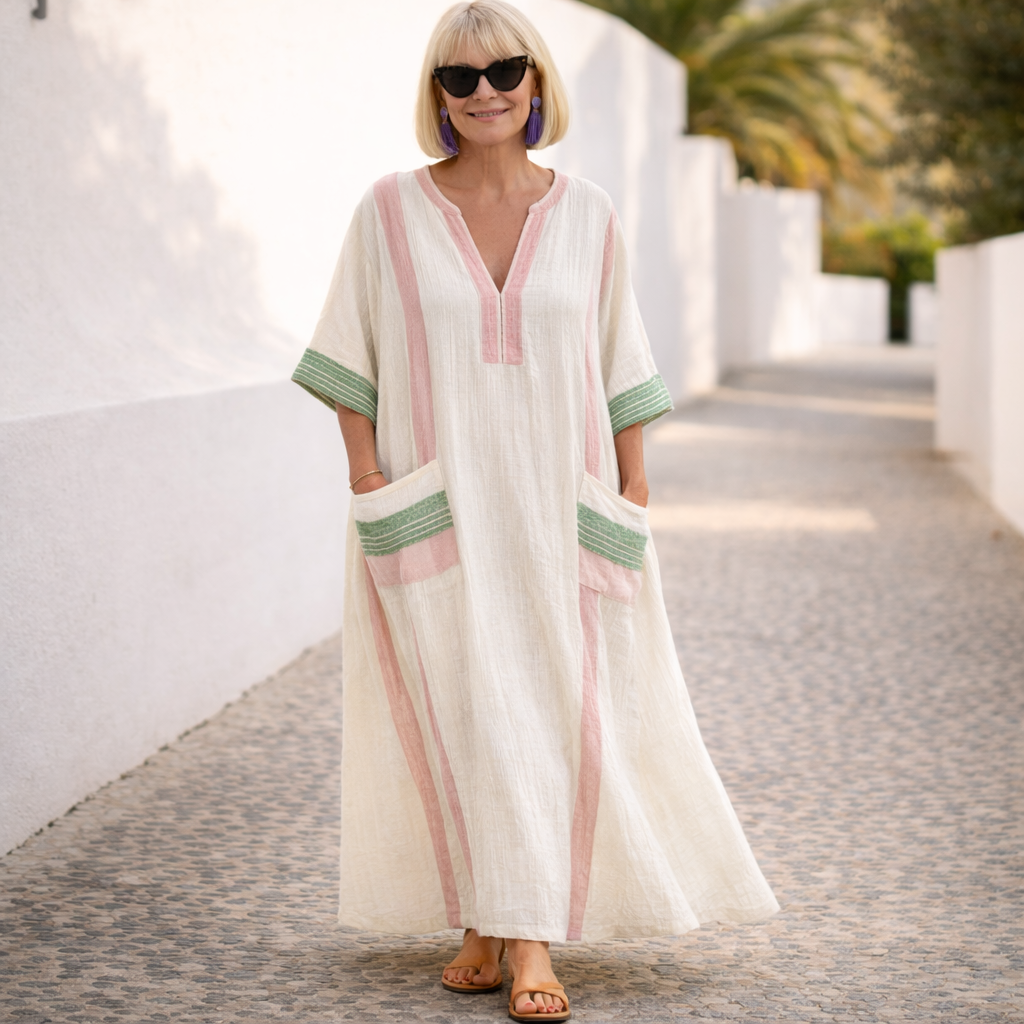 Susan | Flatterende maxi-sommerkjole