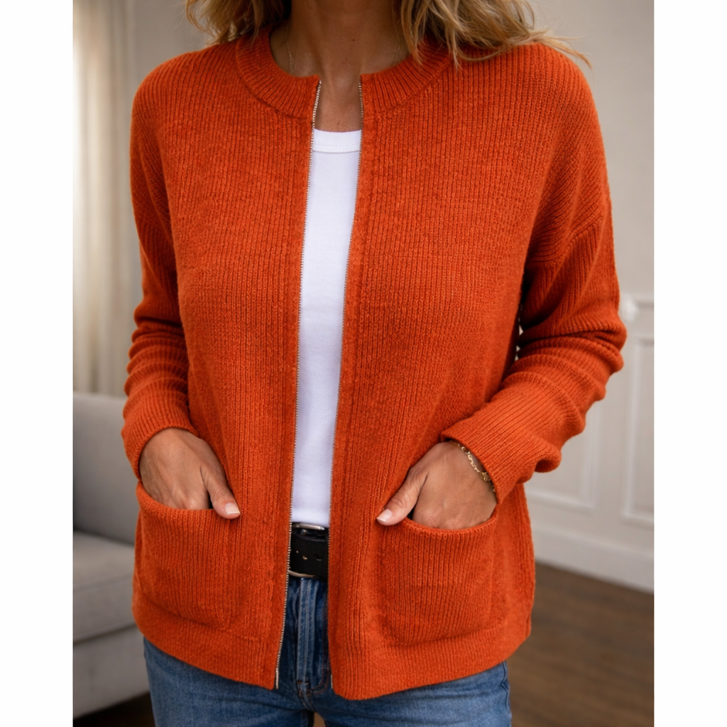 Sandra | Komfortabel Avslappet Cardigan