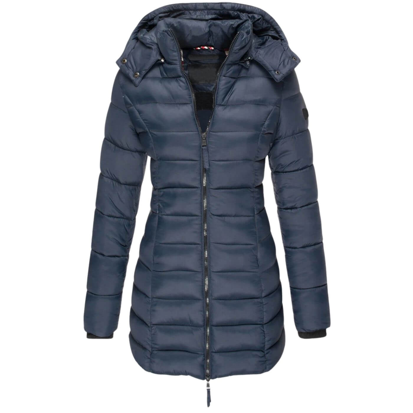 ScandiWear - Vattert Vinterjakke med Hette