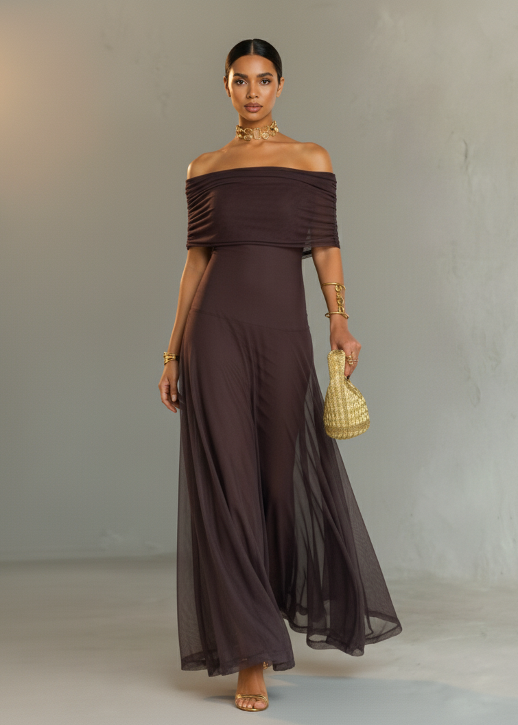 GIORGINA / LANG DESIGNERKJOLE